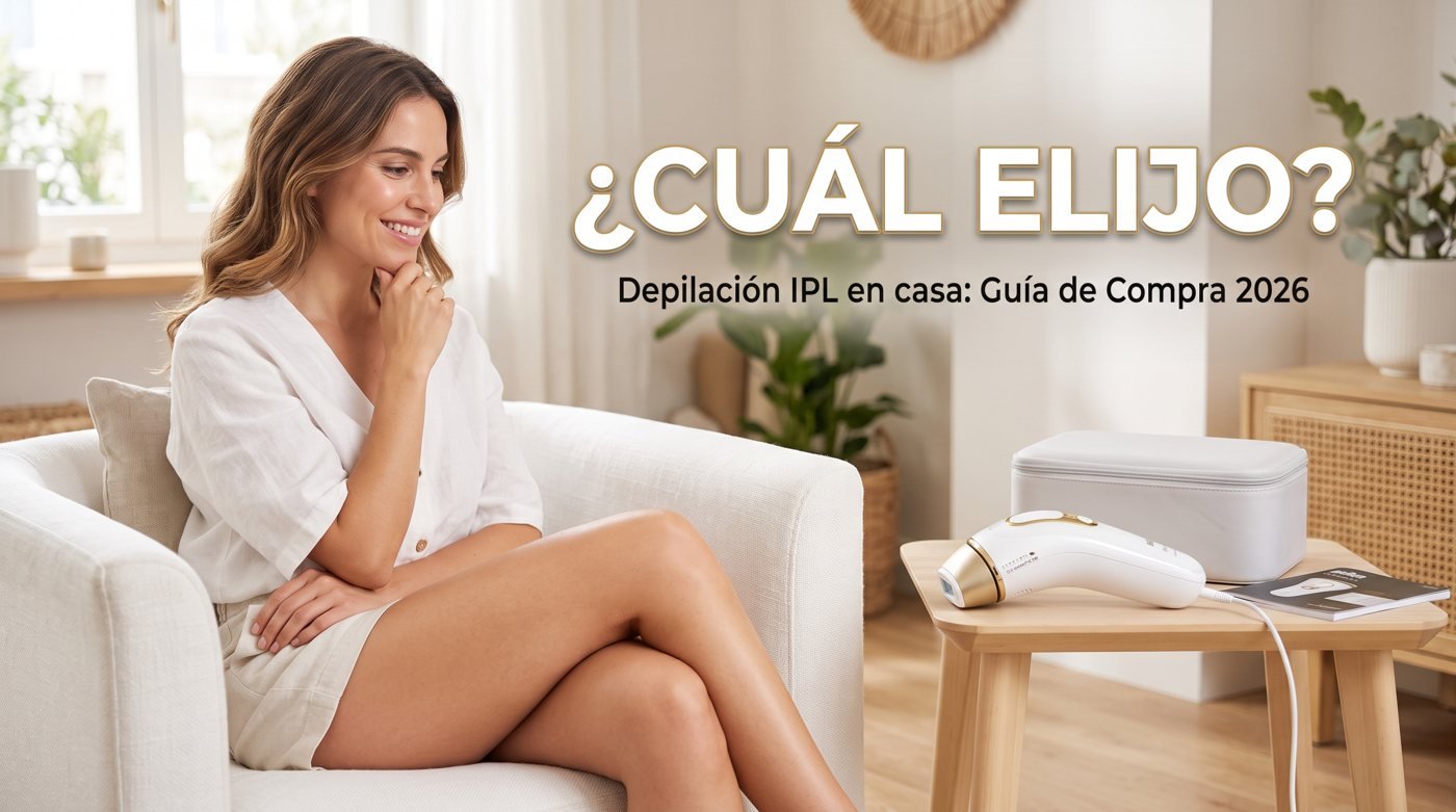 Depiladora IPL para uso en casa, con guía de compra 2026, ¿Cuál elijo?