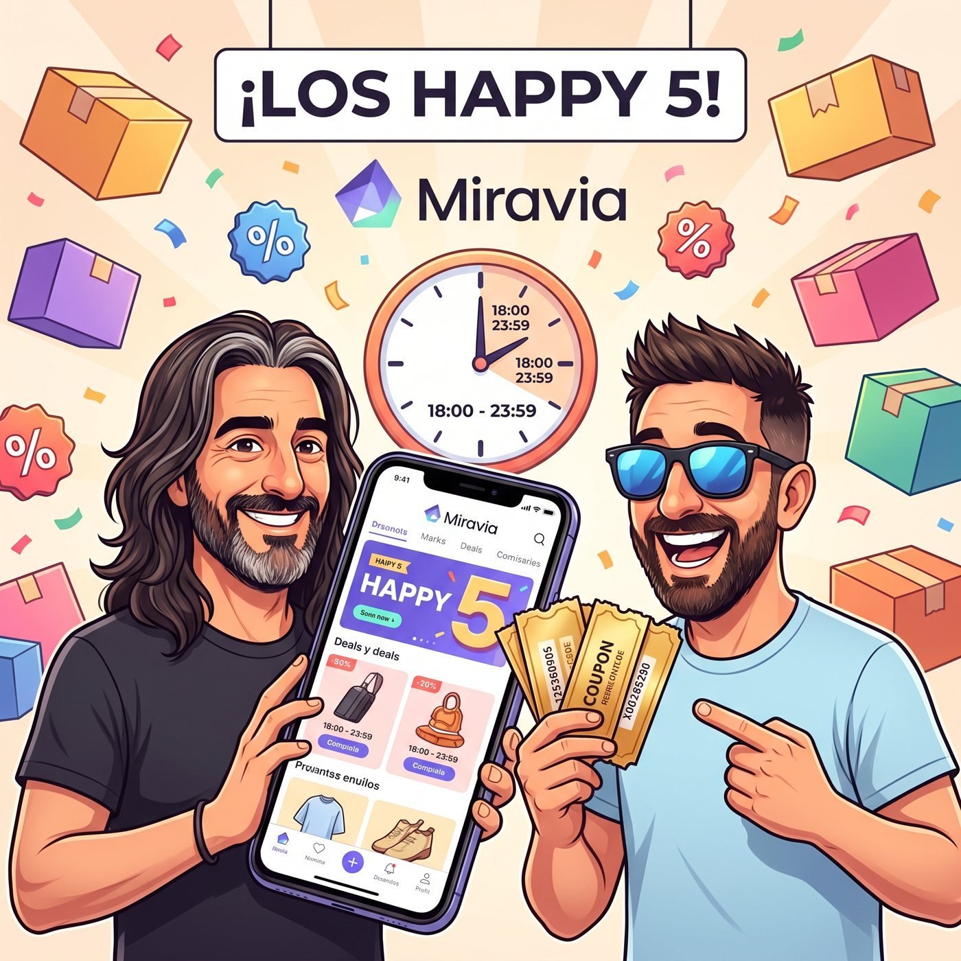 Miravia: The Happy 5