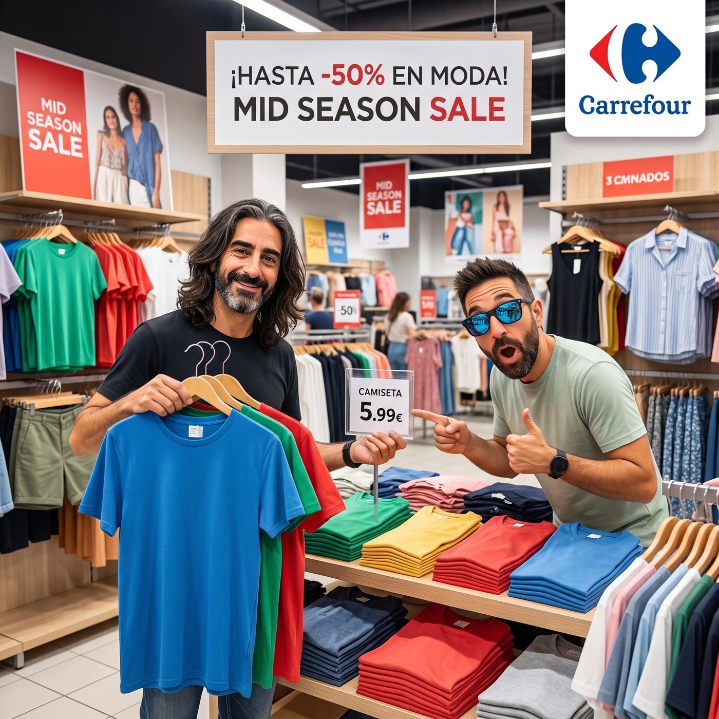 Carrefour - Moda a precio de risa