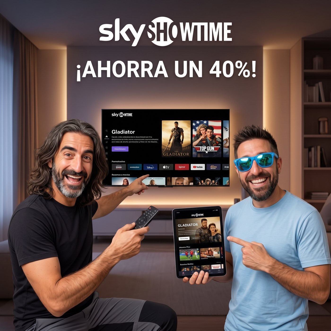 Sky Showtime - AHORRA UN 40% EN LOS PLANES ESTÁNDAR Y PRÉMIUM