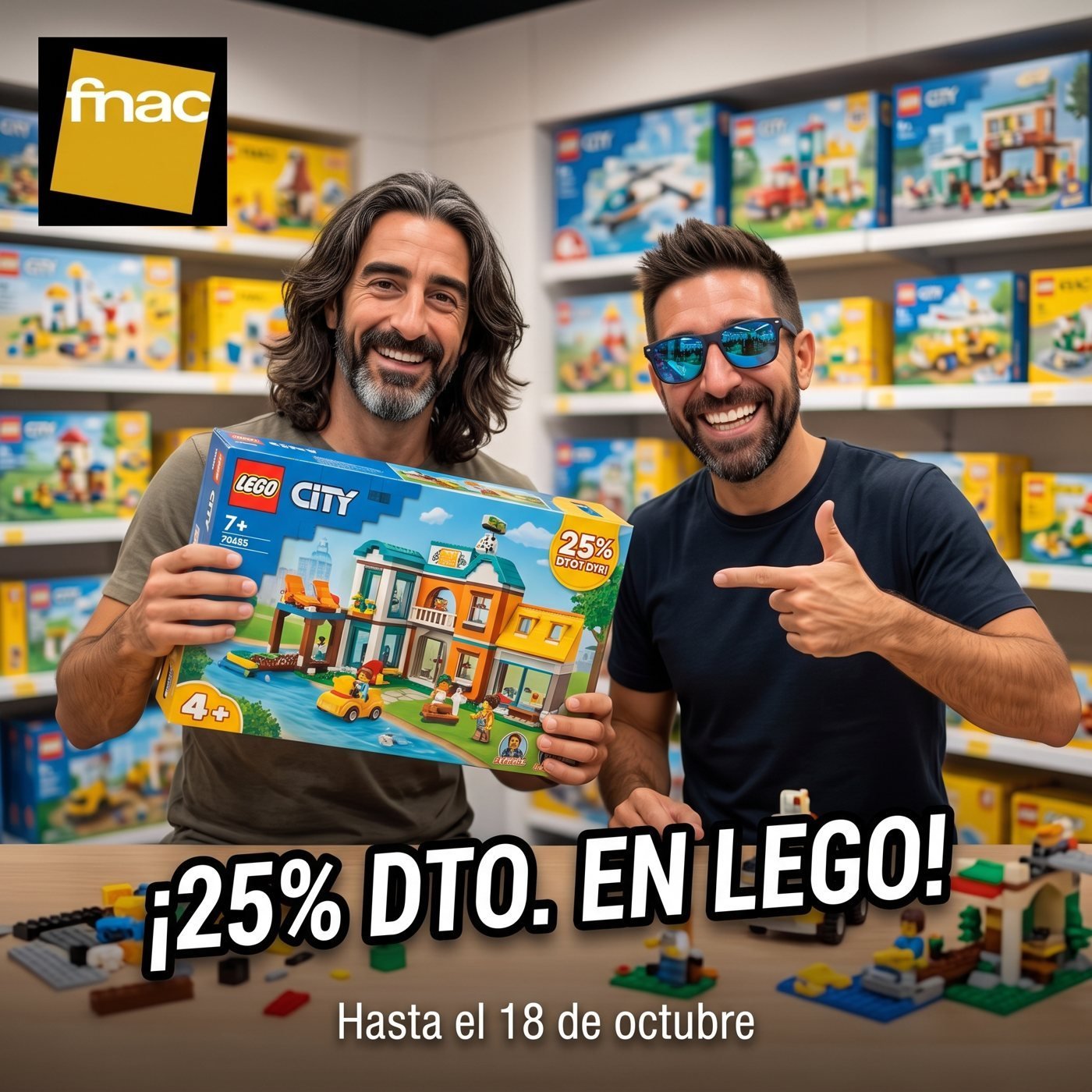FNAC - Selección de LEGO con el 25% de descuento