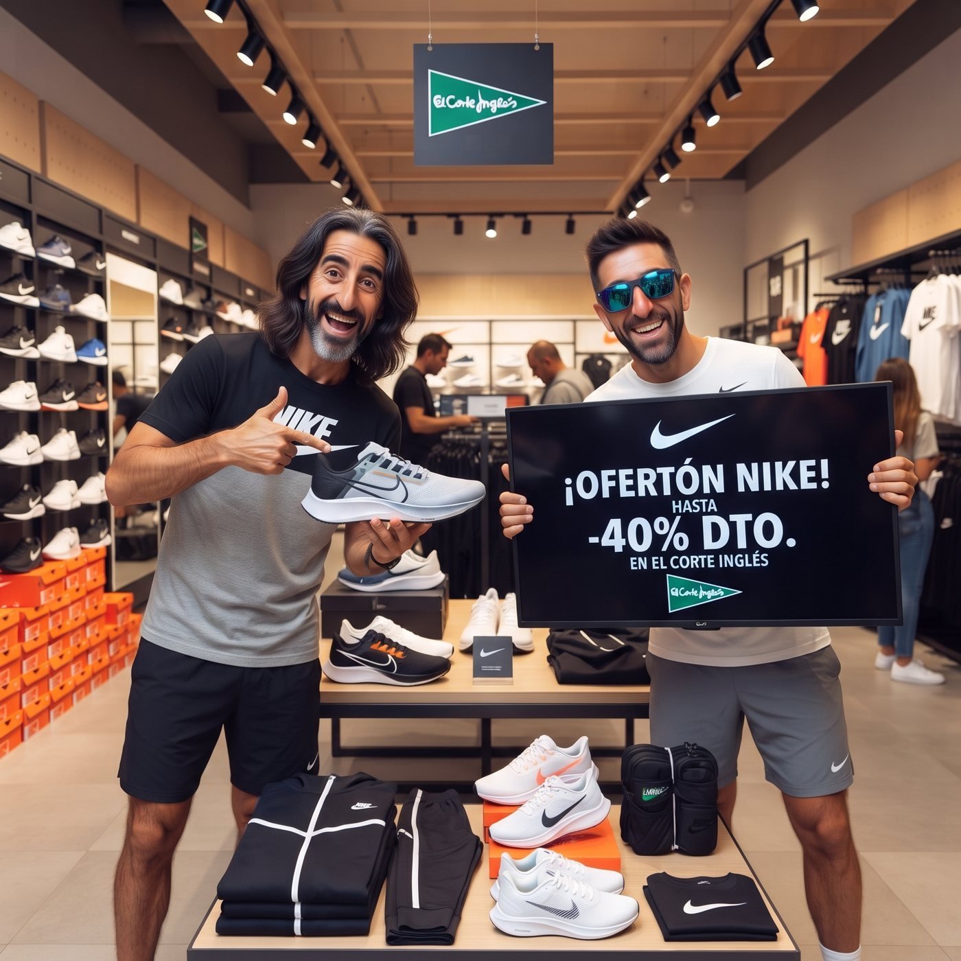El Corte Inglés: hasta el 40% de descuento en Nike. Exclusivo online