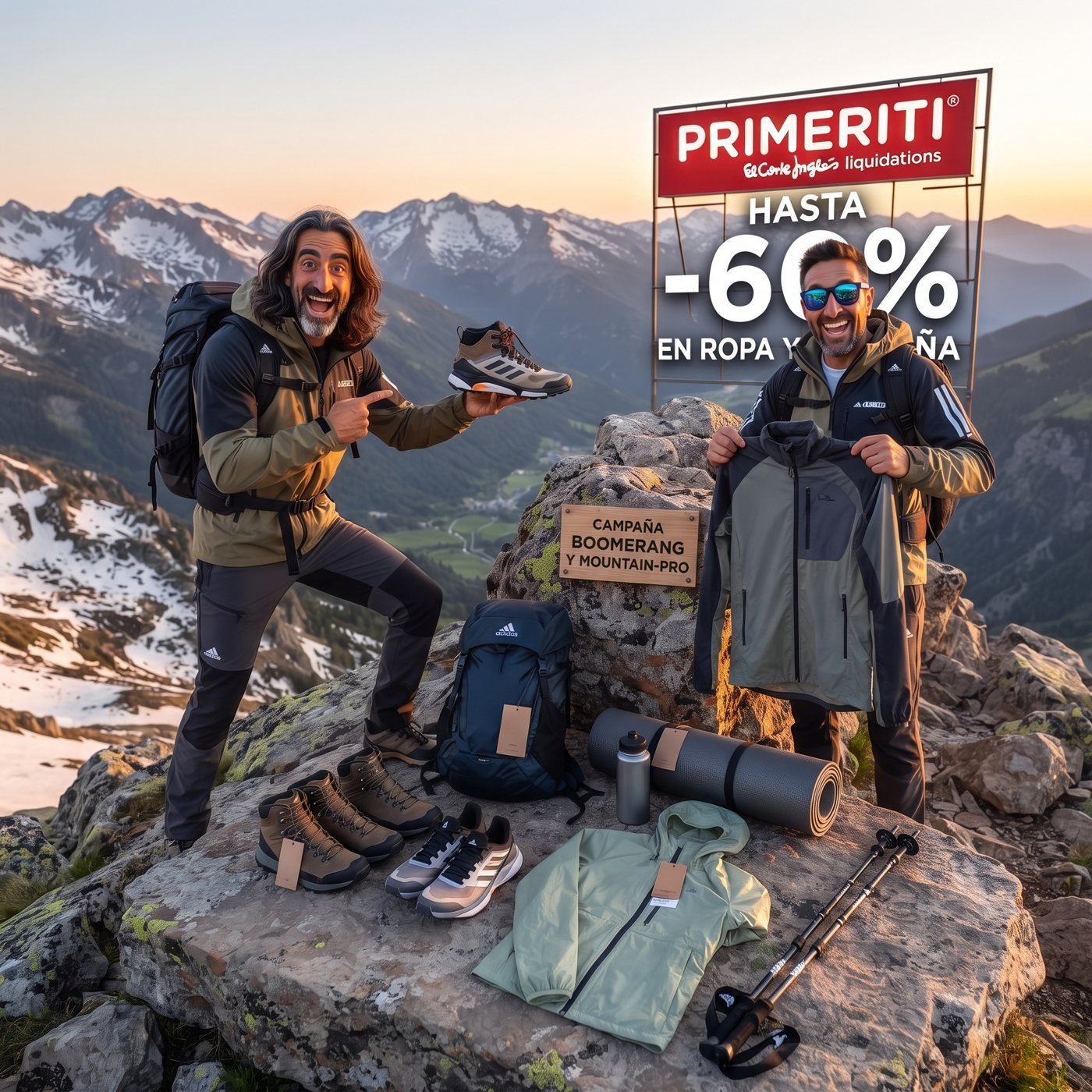 BOOMERANG y MOUNTAIN-PRO con hasta el 60% de descuento!