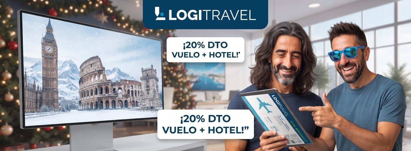 Escapadas navideñas con un 20% de descuento si las reservas ya con LOGITRAVEL