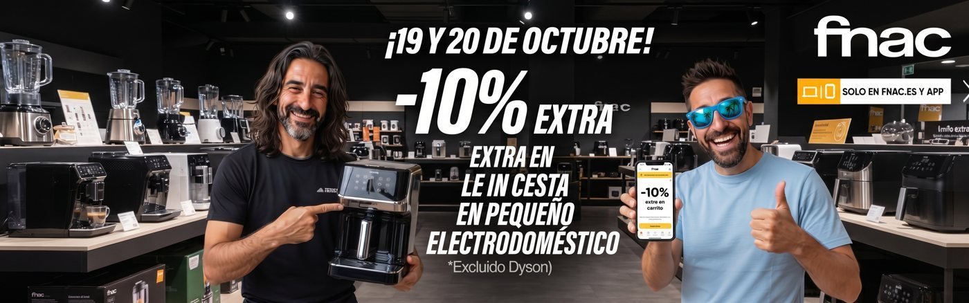 10% DE DESCUENTO ADICIONAL EN PEQUEÑO ELECTRODOMÉSTICO