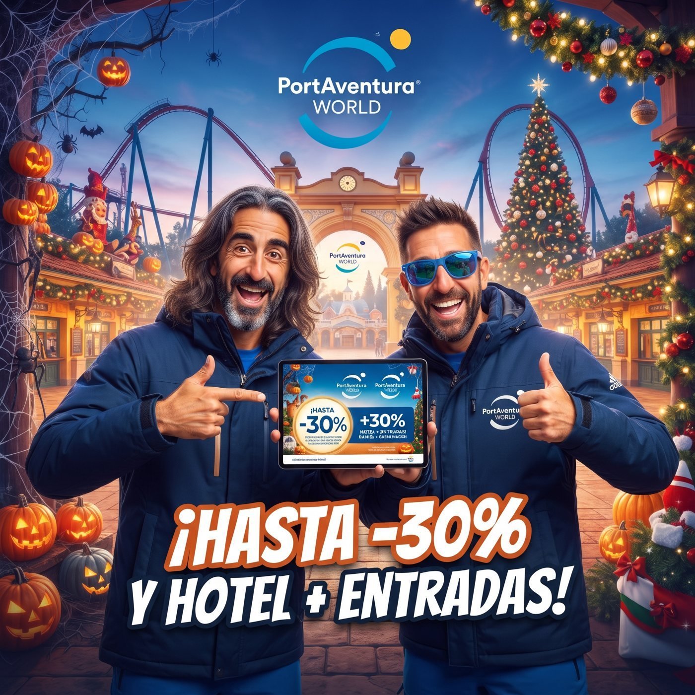 NAVIDAD Y HALLOWEEN EN PORT AVENTURA AL MEJOR PRECIO