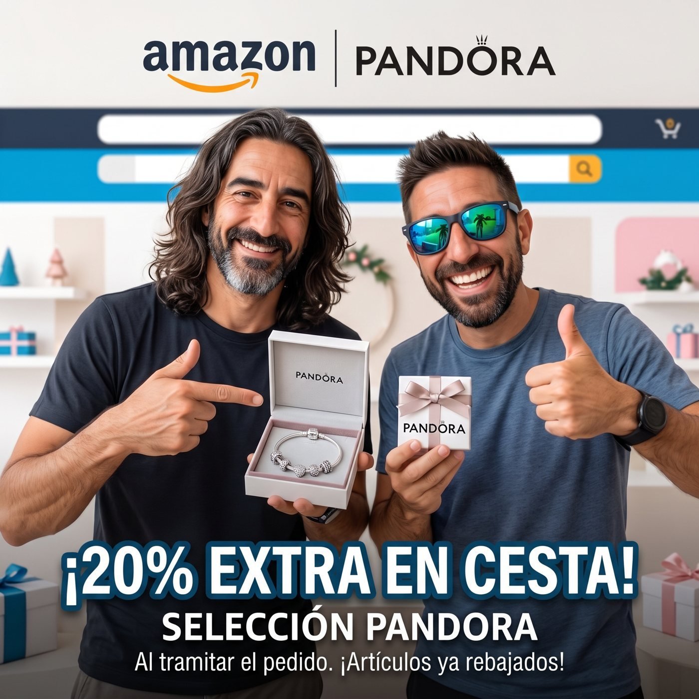 SELECCIÓN PANDORA CON EL 20% DE DESCUENTO AL TRAMITAR PEDIDO