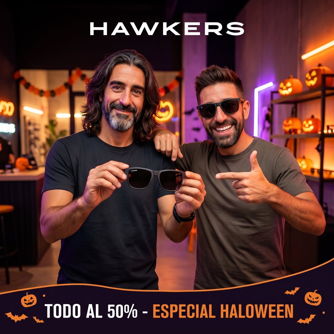 🕶️ ¡CHOLLEXTREMO EN HAWKERS: TODO AL 50%! 🕶️🎃