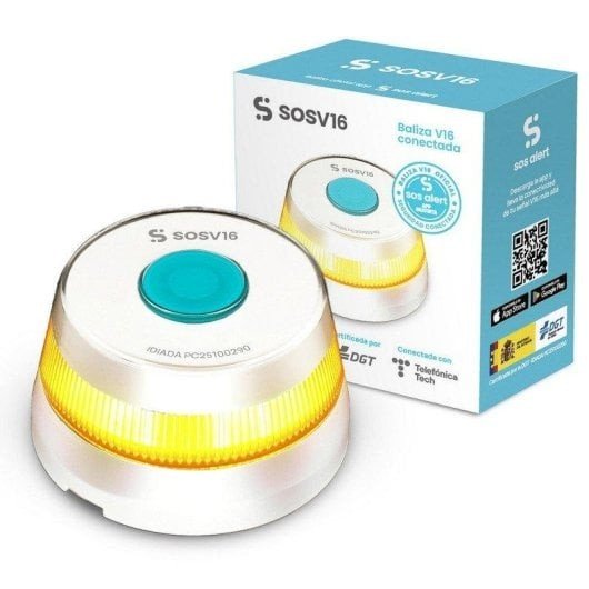 BALIZA SOSV16 GPS LED HOMOLOGADA
