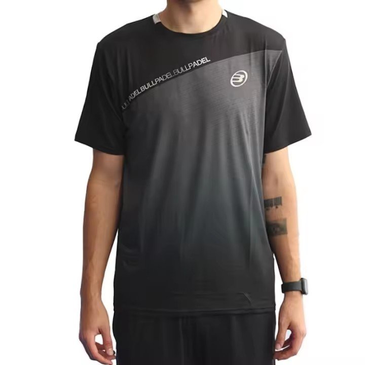 CAMISETA BULLPADEL SUMMIT NEGRO