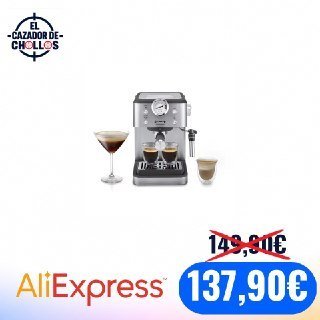 CAFETERA ESPRESSO DE'LONGHI CLÁSICA