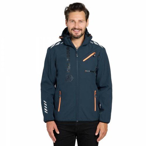 CHAQUETA SOFTSHELL HOMBRE AZUL MARINO