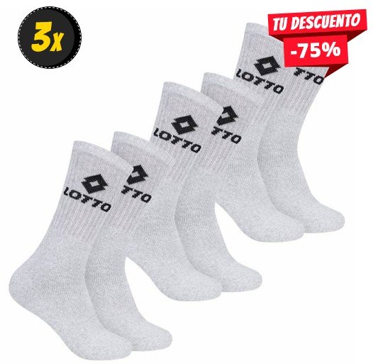 CALCETINES DEPORTIVOS UNISEX LOTTO