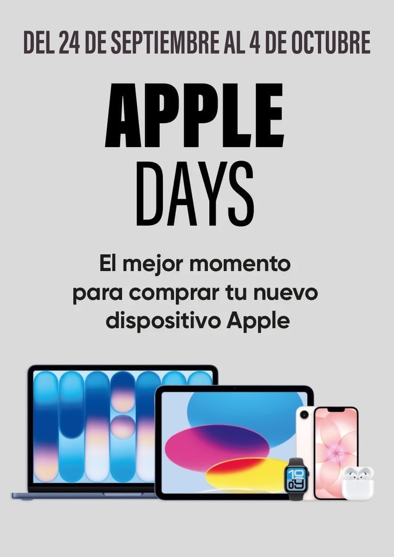 Llegan los Apple Days a Fnac