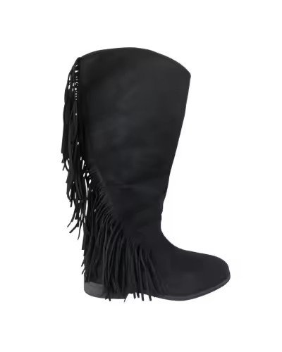 BOTAS PLANAS DE ANTE SINTÉTICO