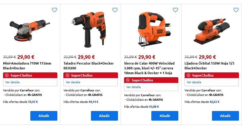 HERRAMIENTAS ELÉCTRICAS BLACK & DECKER