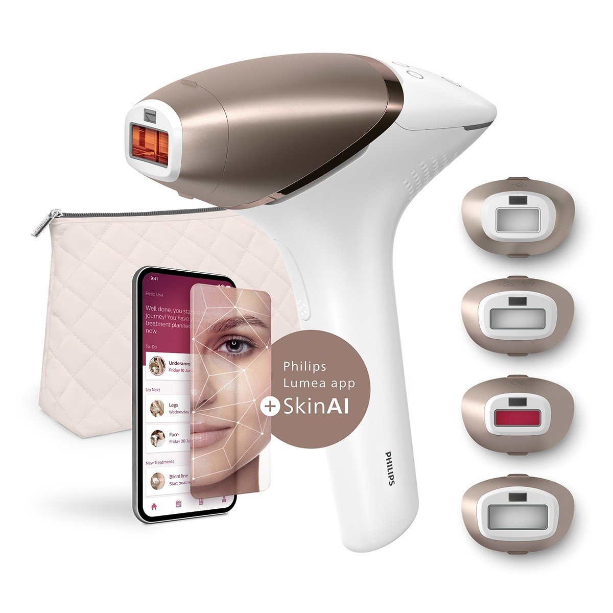 DEPILADORA IPL PHILIPS LUMEA 9900