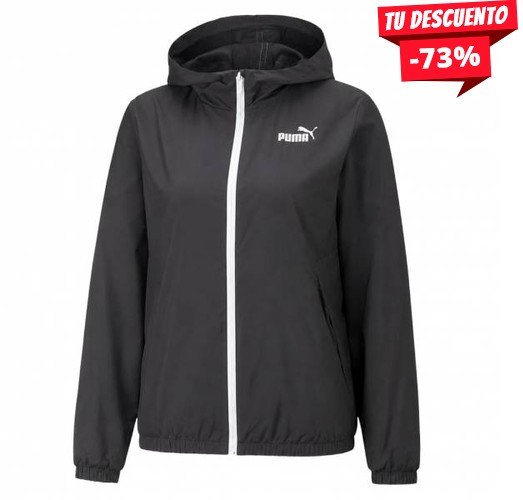 CHAQUETA PUMA ESSENTIALS SOLID WINDBREAKER