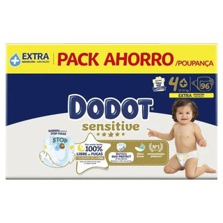 PAÑALES DODOT SENSITIVE T4