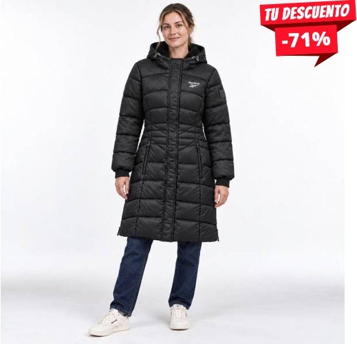 CHAQUETÓN LARGO REEBOK PARA MUJER