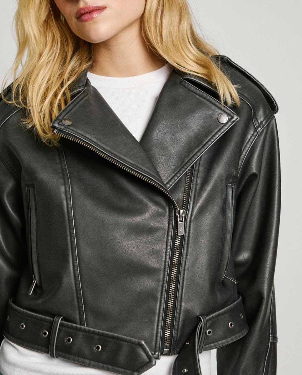 CHAQUETA DE MUJER BIKER