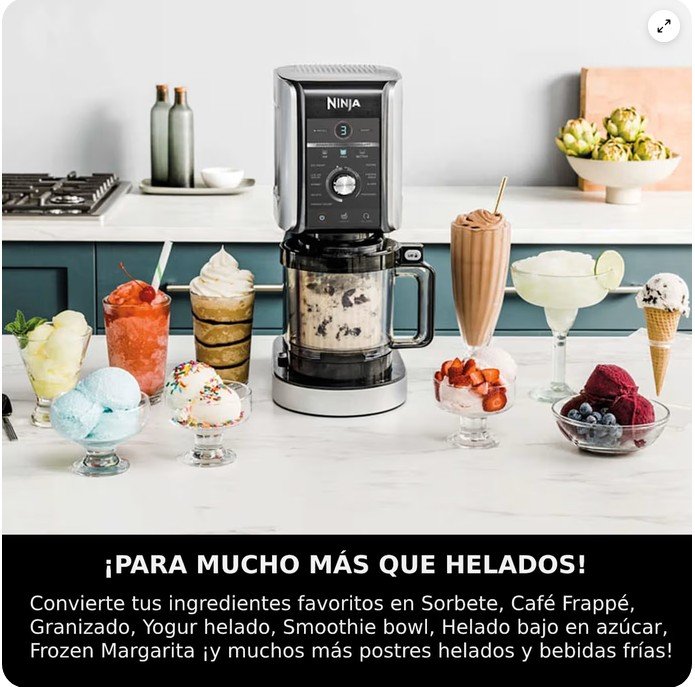 NINJA CREAMI DELUXE 10 FUNCIONES
