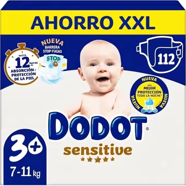 DODOT SENSITIVE EXTRA PAÑAL BEBÉ