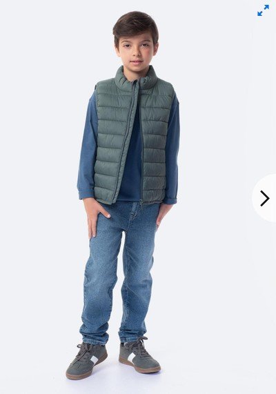 CHALECO ULTRALIGERO INFANTIL TEX