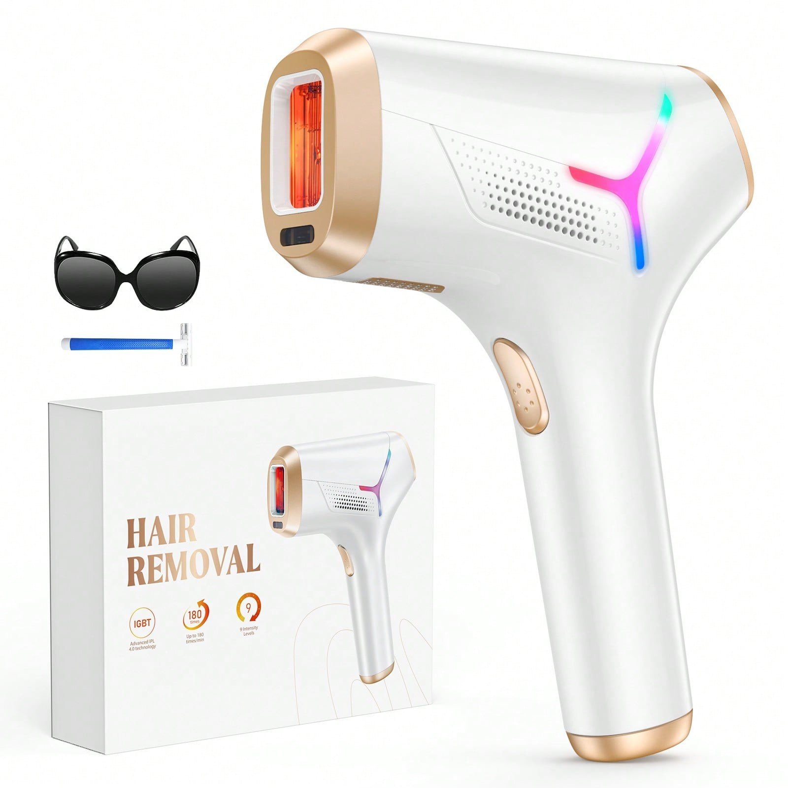 HAARLOSY DISPOSITIVO DE DEPILACIÓN LÁSER IPL
