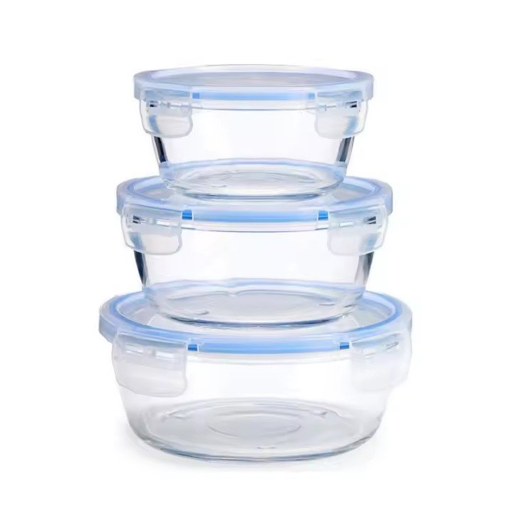 SET 3 FIAMBRERAS REDONDO CRISTAL