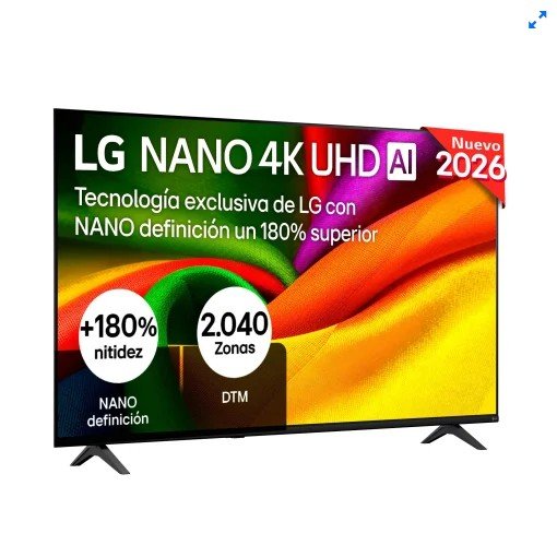 SMART TV NANOCELL 55" LG 55NU8E0B3LA
