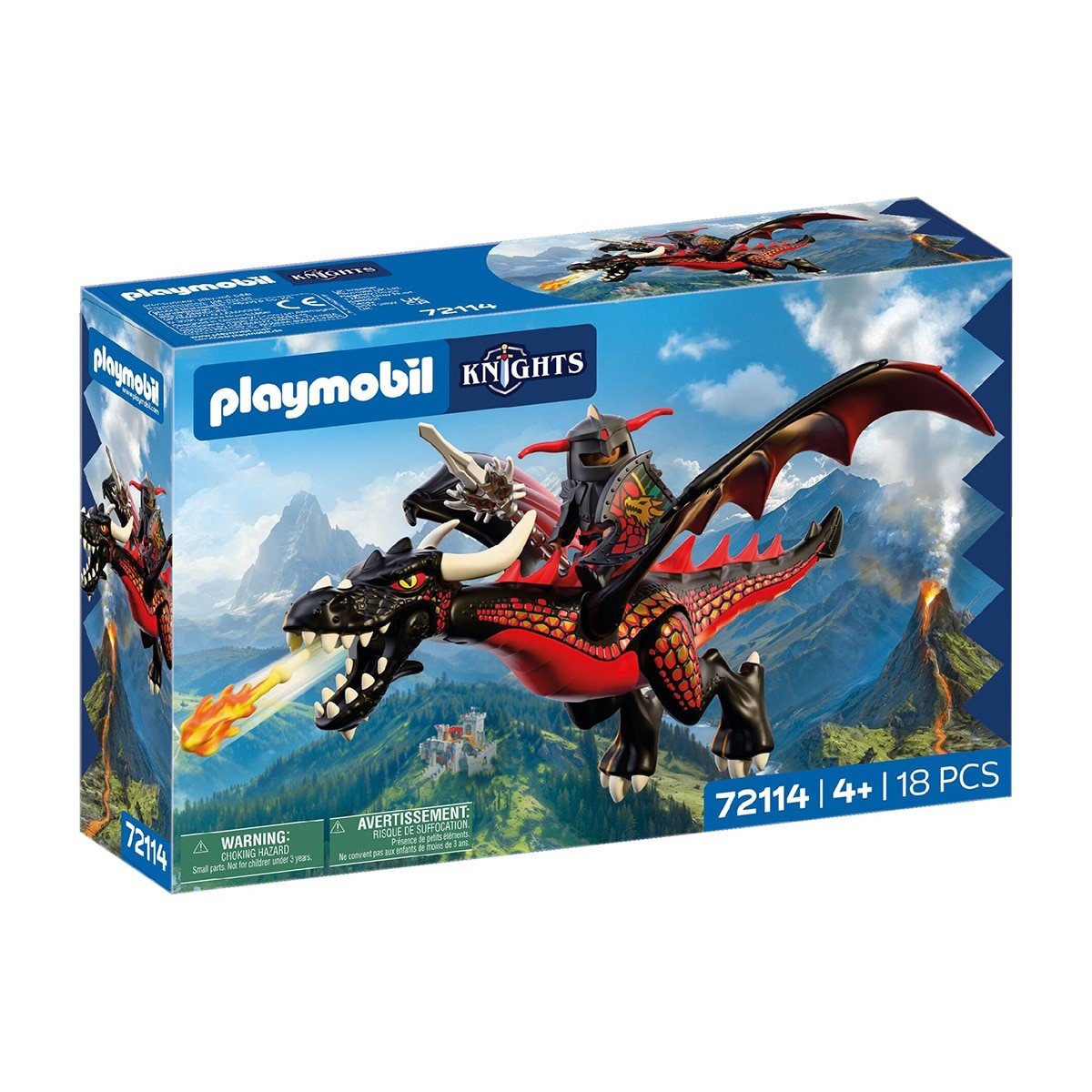 DRAGÓN NEGRO PLAYMOBIL