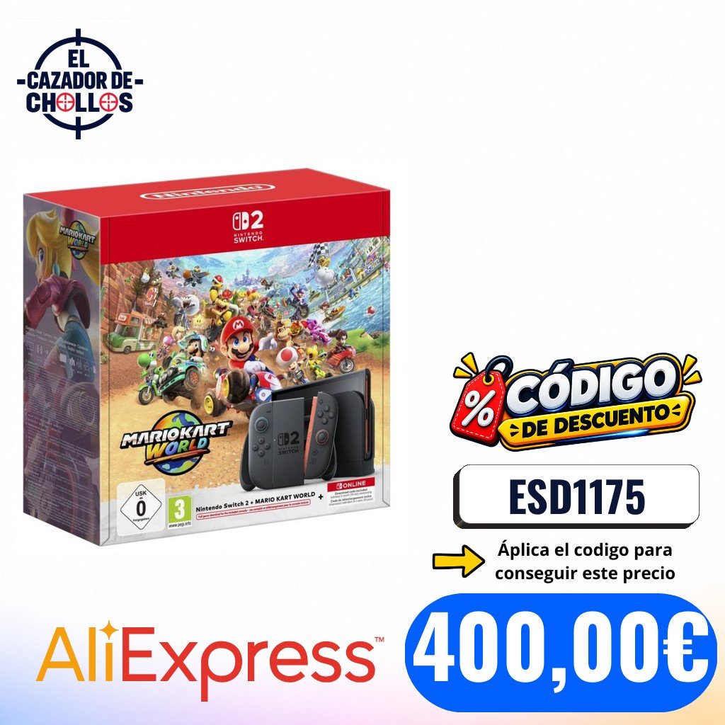 CONSOLA NINTENDO SWITCH 2 Y MARIO KART