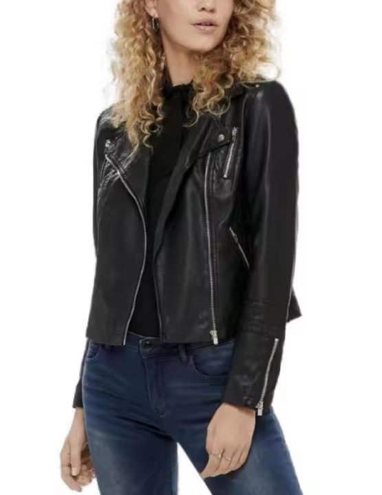 CAZADORA BIKER ONLY GEMMA NEGRA