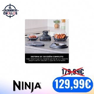 FREIDORA DE AIRE CRISTAL NINJA