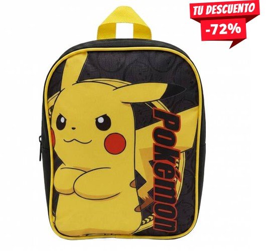 Mochila Pikachu 25CM