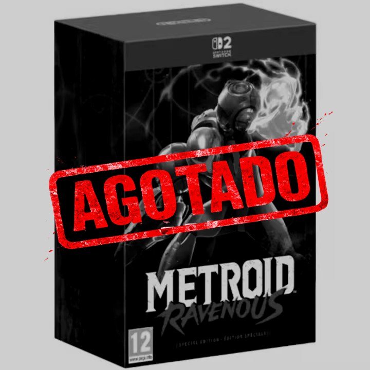 METROID RAVENOUS SWITCH 2 EDICIÓN ESPECIAL