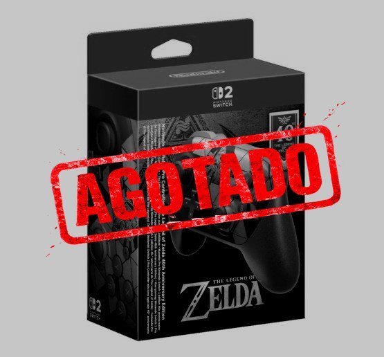 Mando Inalámbrico Nintendo Pro Controller Edición Zelda 40 Aniversario para Switch 2