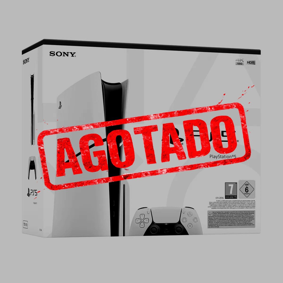 CONSOLA PS5 SLIM WHITE EDITION (1TB) – CHASIS E – VERSIÓN CON LECTOR – 1 MANDO DUALSENSE