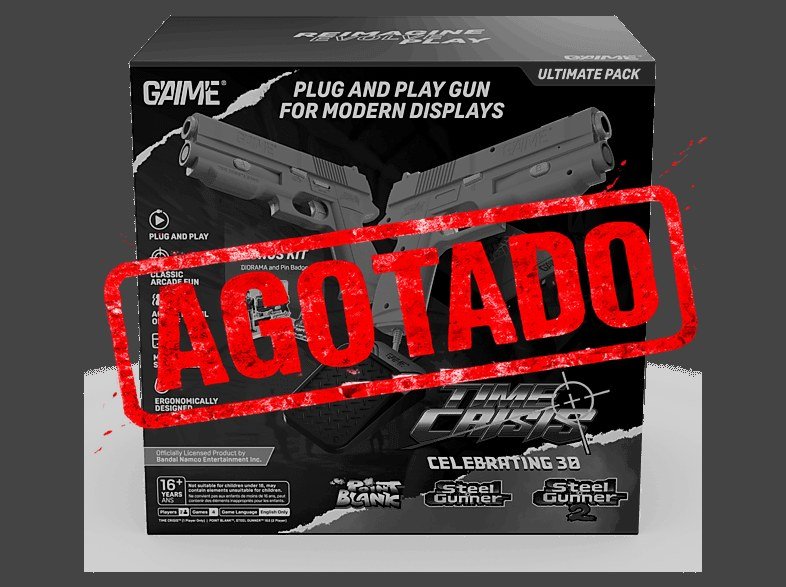 G'aim'e Time Crisis Ultimate Pack - Consola retro