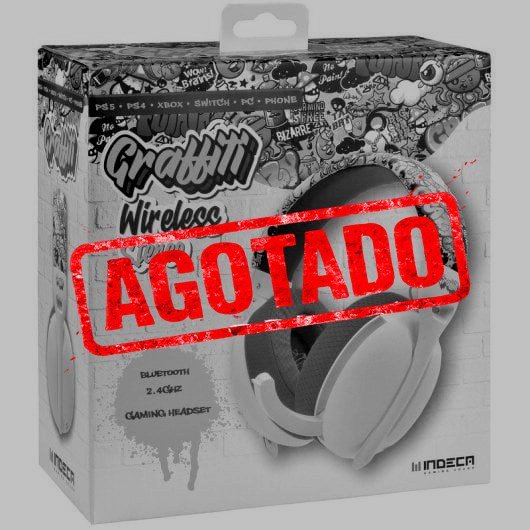 AURICULARES GAMING INALÁMBRICOS BLANCOS