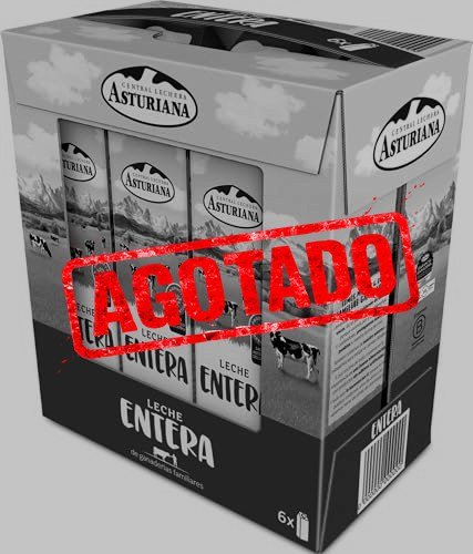 LECHE ENTERA UHT CENTRAL LECHERA 6X1L