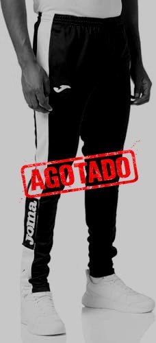 PANTALONES JOMA CAMPEONATO IV HOMBRE NEGRO BLANCO