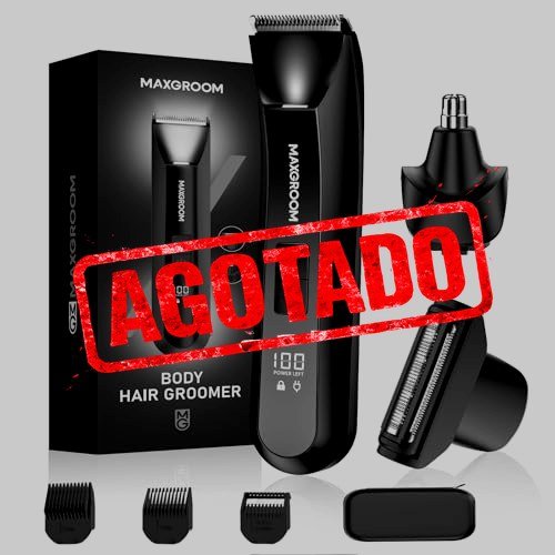 MAXGROOM AFEITADORA CORPORAL 3 EN 1