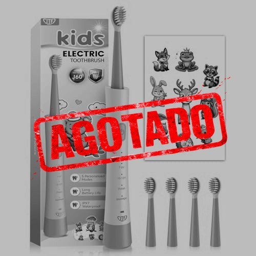 CEPILLO DE DIENTES ELÉCTRICO SÓNICO PARA NIÑOS