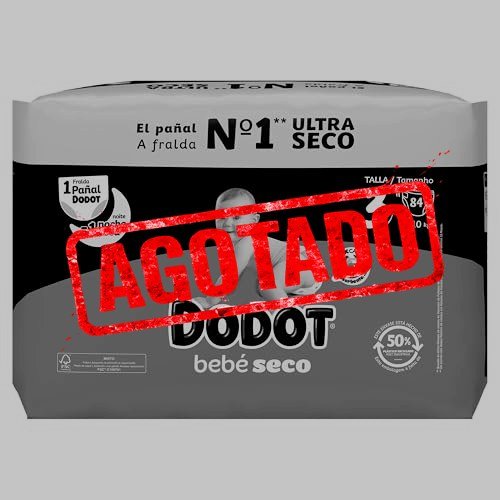 PAÑALES DODOT BEBÉ-SECO TALLA 3