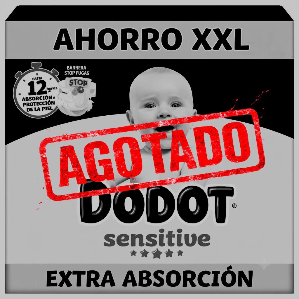 DODOT SENSITIVE EXTRA PAÑAL BEBÉ