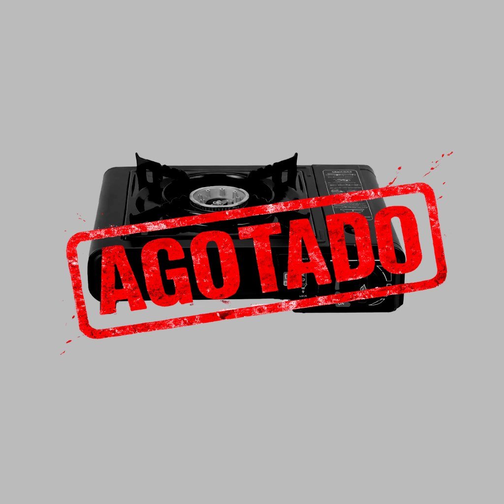 COCINA DE GAS PORTÁTIL CON ENCENDIDO ELECTRÓNICO