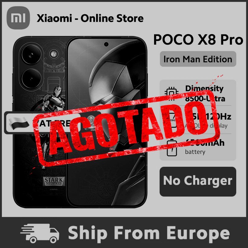POCO X8 PRO 5G EDICIÓN IRON MAN