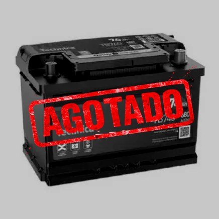 TUDOR TB740 BATERÍA DE COCHE 12V